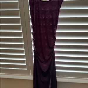 Open Edit Casual & Soft Purple Sleeveless Dress